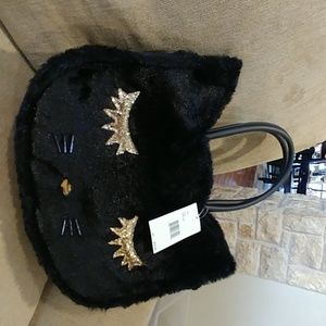 BetseyJohnson Black cat bag-nwt